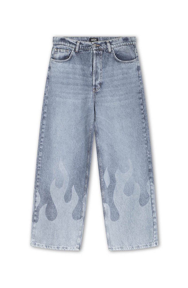 Kaotiko Baggy jeans zwart Kaotiko Baggy jeans zwart