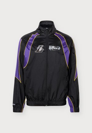 Mitchell & Ness, NBA 404 CLUB TRACK JACKET LOS ANGELES LAKERS - Клубно облекло - black