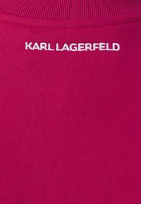 KARL LAGERFELD OVERSIZED IKON PATCH - Felpa - pink