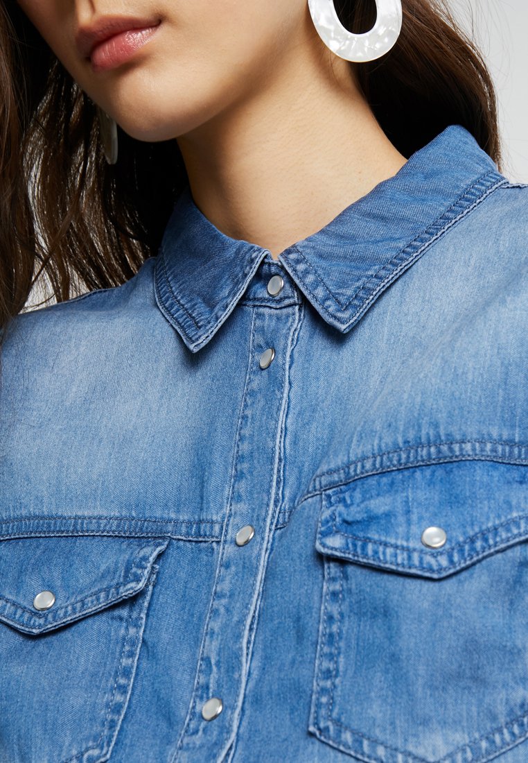 vila vibista denim dress