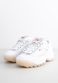Fila DISRUPTOR - Sneakers basse - white-iridescent