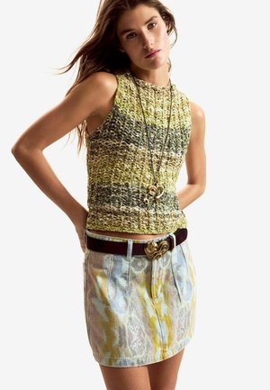 MR CHRISTIAN LACROIX - Falda vaquera - blue