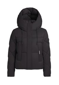 Khujo Parka Invernale Donna Babette – Cappuccio Con Pelliccia Sintetica Rimovibile, Nero, Taglia XL