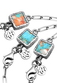 HAZE & GLORY VIVID STONE - Bracelet - silberfarben