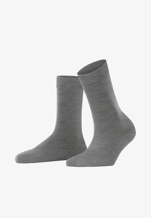 FALKE CLIMAWOOL - Calze - light greymel