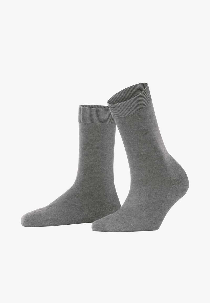 FALKE CLIMAWOOL - Socken - light greymel