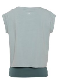 LASCANA Active 2-IN-1 - Basic T-shirt - grün