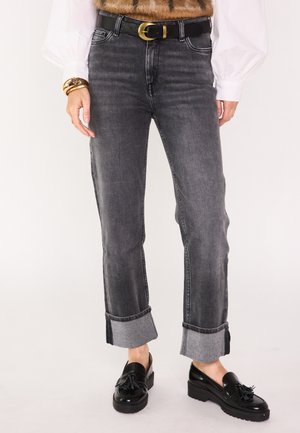 Jeans a sigaretta - gris