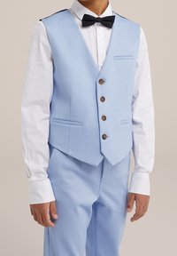 WE Fashion MET STRETCH - Kostymväst - blue