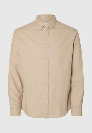Selected Homme SLIMOWEN-BRUSHED NOOS - Chemise - pure cashmeredetail:mixed w. oatmeal