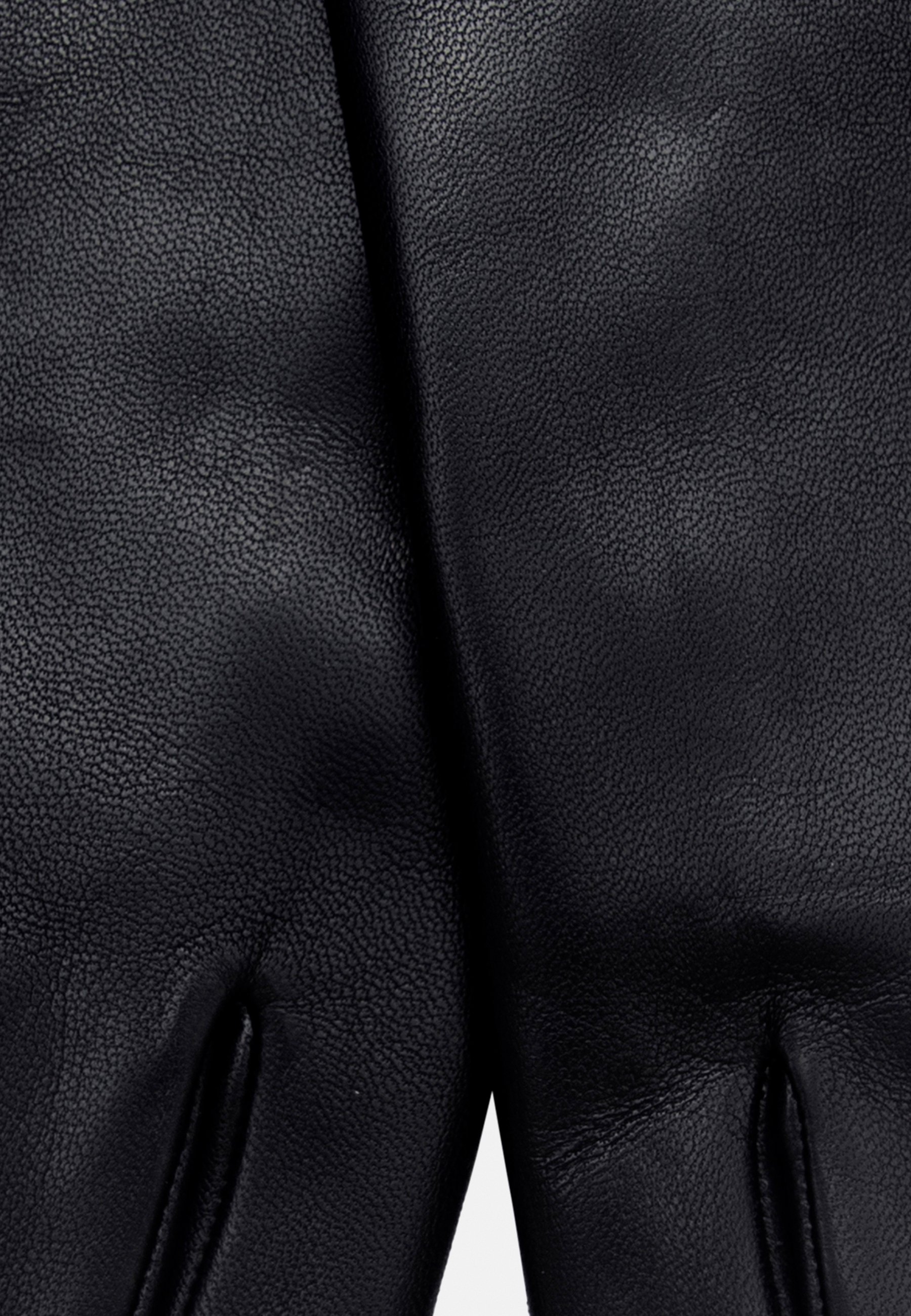 COACH SCULPTED C TECH - Gloves - black - Zalando.co.uk