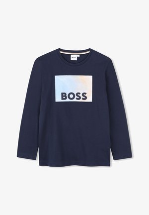JUNIOR LONG SLEEVE - Top dugih rukava - navy