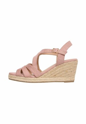 Friends Like These WIDE - STRAP DETAIL MID - Platform sandals - nude