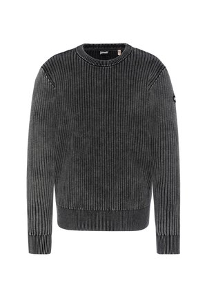 CREWNECK  - Striktrøje - noir