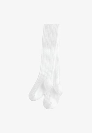 Next, CABLE TIGHTS - Collants - white