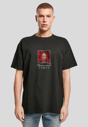 STRANGER THINGS DEAR BILLY HEAVY TEE - T-Shirt print - black