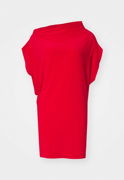 Norma Kamali SLEEVELESS ALL IN ONE MINI DRESS - Vestido de cóctel - tiger red