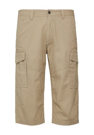 s.Oliver BERMUDA MIT CARGOTASCHEN - Short - beige