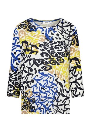 Long sleeved top - blue leinenme