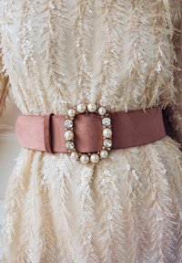 Next EMBELLISHED PEARL BUCKLE WIDE - Vöö - dusty pink
