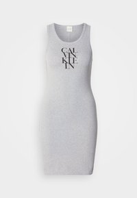 TANK DRESS - Jerseykjole - heroic grey heather
