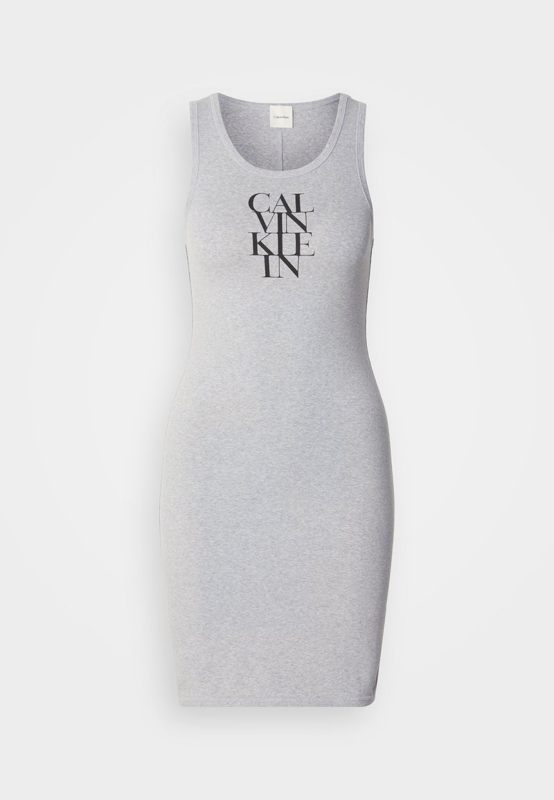 Calvin Klein Jeans Jerseyjurk grijs Calvin Klein Jeans Jerseyjurk grijs