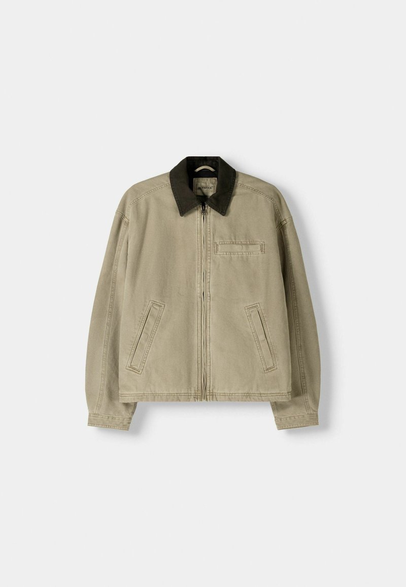 Bershka Spijkerjas camel Bershka Spijkerjas camel