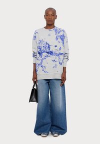 MAX&Co. FLORANIA ROTAIA - Sportinis megztinis - puderblau