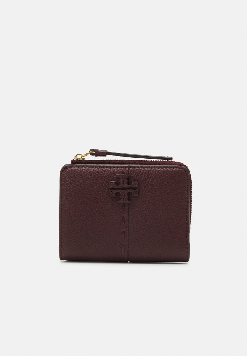Tory Burch MCGRAW BI-FOLD WALLET - Rahakott - wine