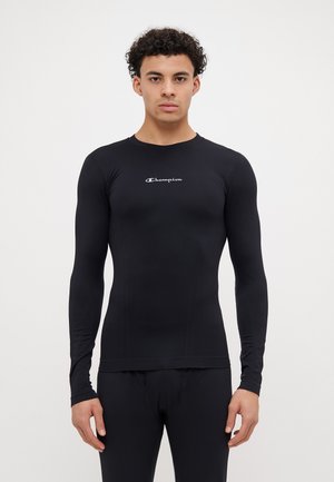 Champion SEAMLESS LONG SLEEVE - Maglietta a manica lunga - black