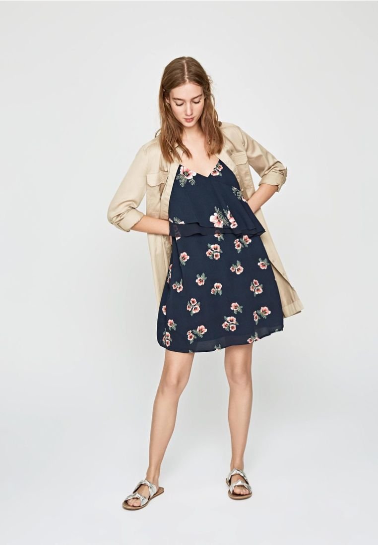 Pepe Jeans Jurk donkerblauw