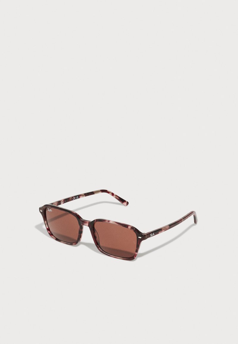 Ray-Ban RAIMOND UNISEX - Ochelari de soare - transparent fantasy violet/red