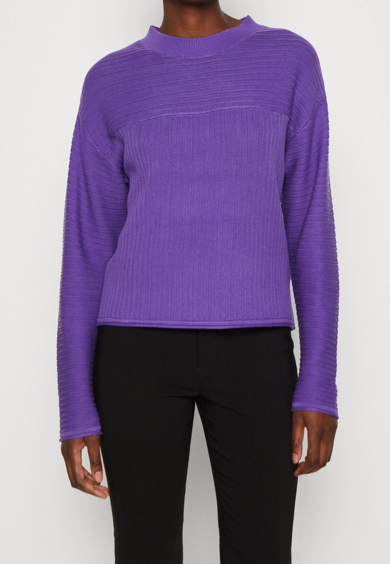 TOM TAILOR DENIM Stickad tröja - purple