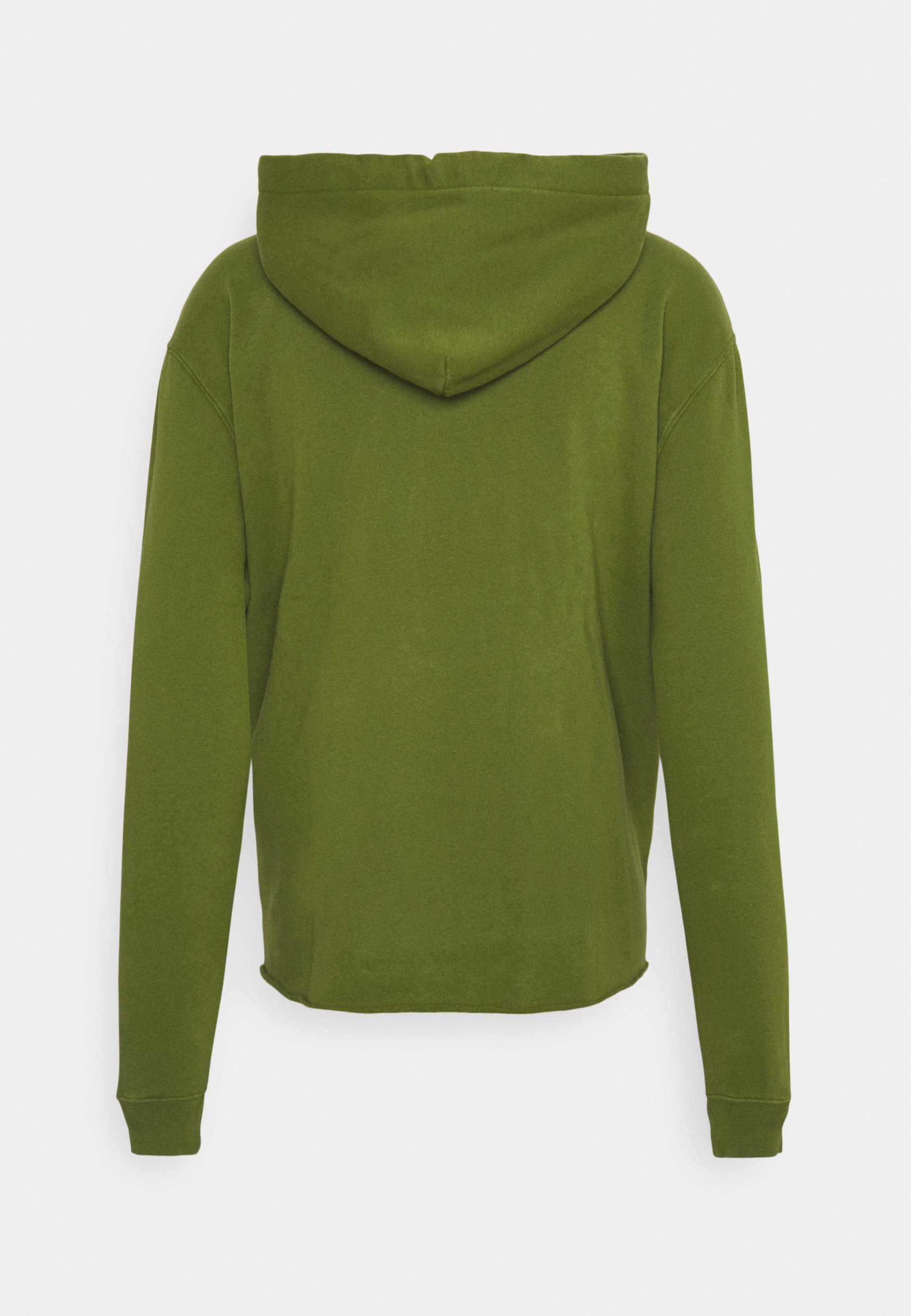 olive green sweatshirt
