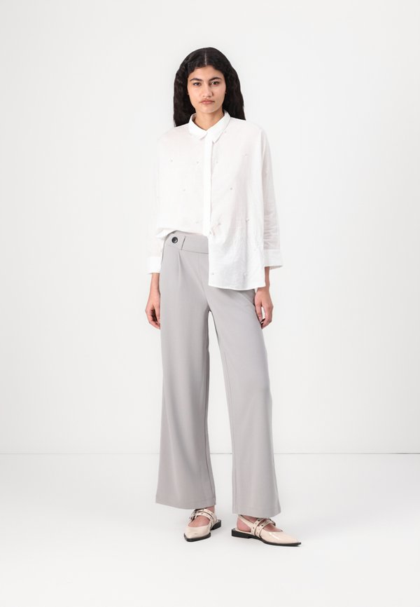 JDYGEGGO NEW LONG PANT - Trousers - formal gray3