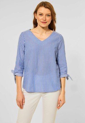 STREIFEN - Blouse - blau