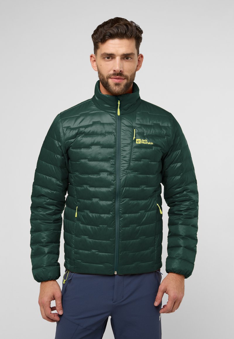 Jack Wolfskin PASSAMANI - Piumino - black olive