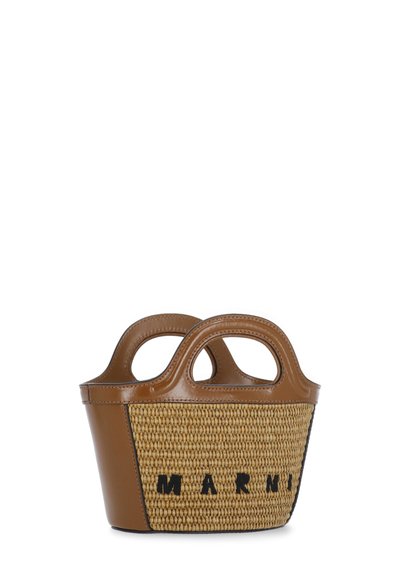 Marni TROPICALIA - Borsa a mano - brown