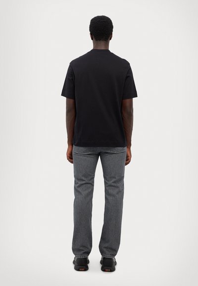 Emporio Armani Nyomott mintás póló - black