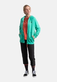 KAFT ZIPPER - Felpa con zip - turquois