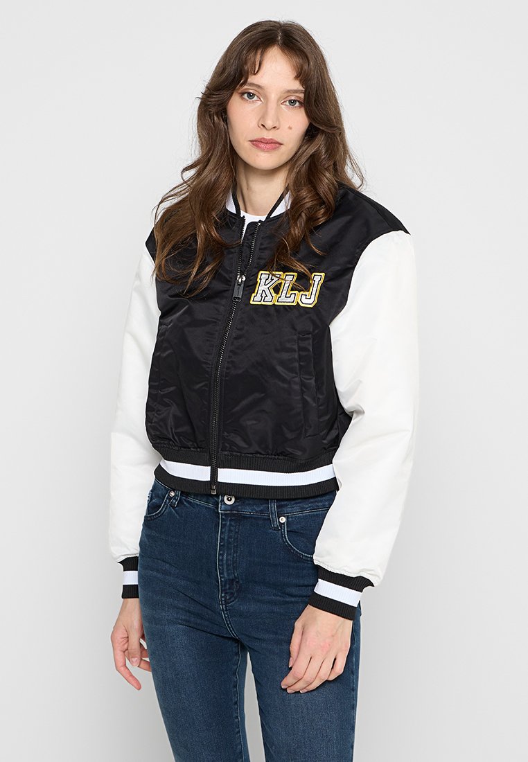 Karl Lagerfeld Bomberjacks zwart
