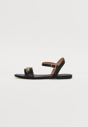 DOUBLE CHAIN - Sandals - black