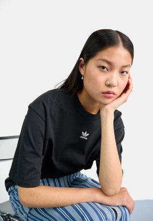 Adidas logo-embroidered cotton T-shirt — foto 4