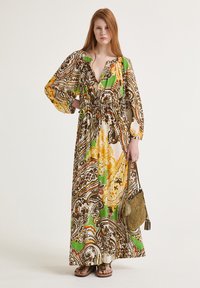 Maliparmi ARABESQUE PRINT - Robe longue - yellow