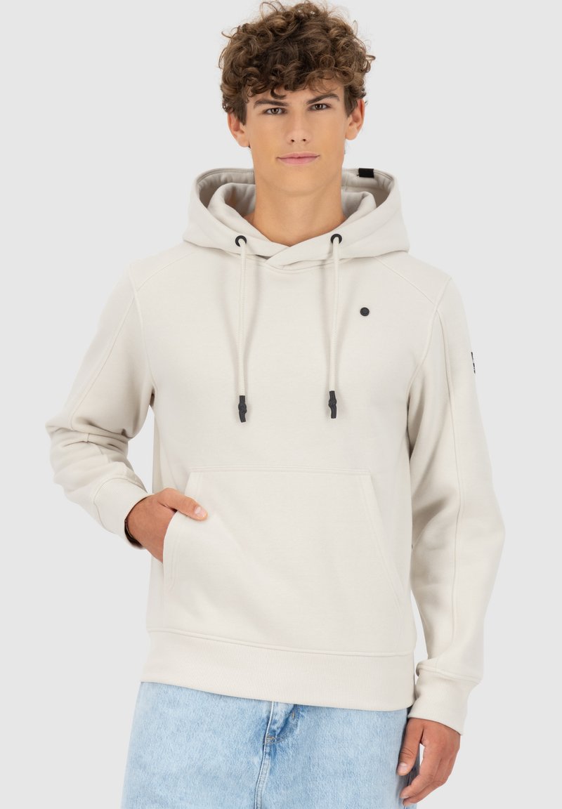 alife & kickin TILLMANNAK - Felpa con cappuccio - chalk
