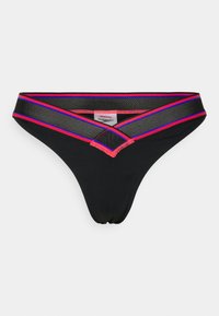 SOLID SCOOP BOTTOM - Bikini bottoms - anthracite