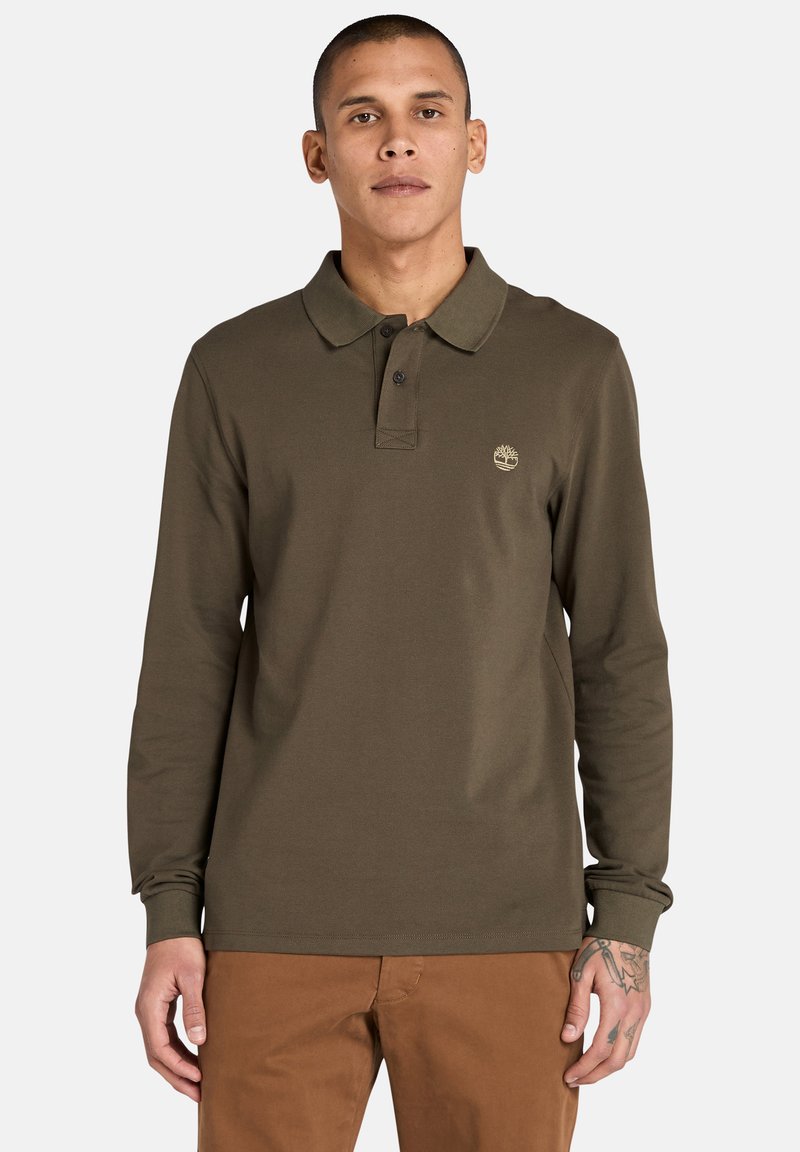 Timberland MILLERS RIVER - Top s dlouhým rukávem - dark green