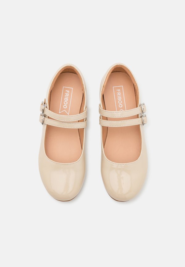 Riemchenballerina – beige