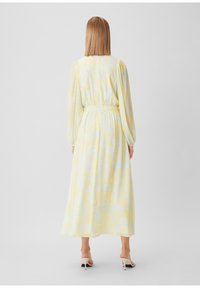 comma Vestito casual - helles zitrone