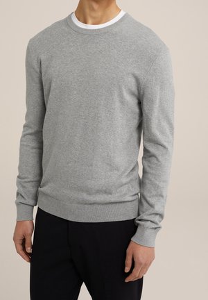 Trui - mottled grey
